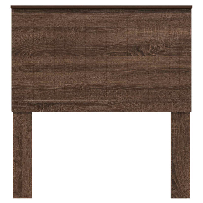 Tăblie cap cu headboard Stejar închis 90 cm Lemn compozit - WALTI WALTI