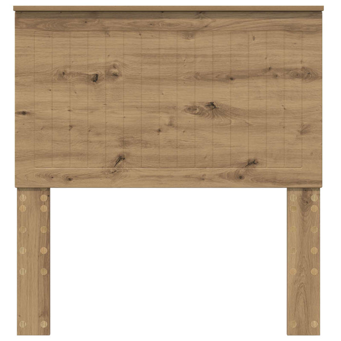 Tăblie cap cu headboard Stejar Artizanal 90 cm Lemn compozit - WALTI WALTI