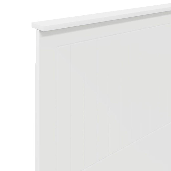 Tăblie cap cu headboard Alb 80 cm Lemn compozit - WALTI WALTI