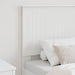 Tăblie cap cu headboard Alb 80 cm Lemn compozit - WALTI WALTI