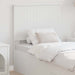 Tăblie cap cu headboard Alb 80 cm Lemn compozit - WALTI WALTI