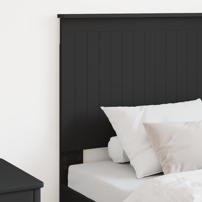 Tăblie cap cu headboard Stejar Negru 80 cm Lemn compozit - WALTI WALTI