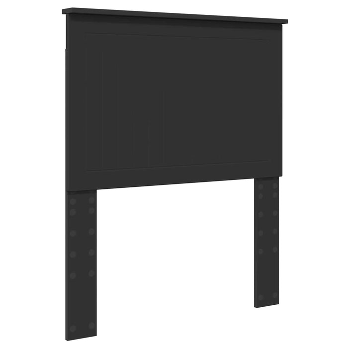 Tăblie cap cu headboard Stejar Negru 80 cm Lemn compozit - WALTI WALTI
