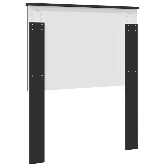 Tăblie cap cu headboard Stejar Negru 80 cm Lemn compozit - WALTI WALTI