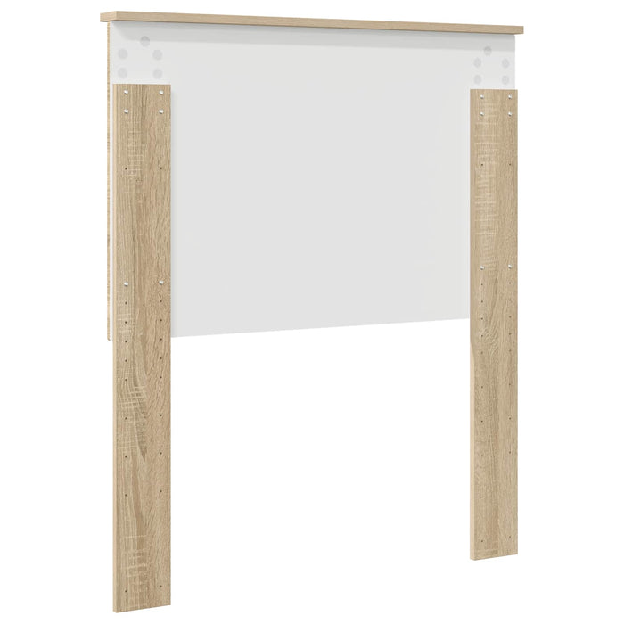 Tăblie cap cu headboard Stejar Sonoma 80 cm Lemn compozit - WALTI WALTI