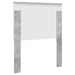 Tăblie cap cu headboard Gri din beton 80 cm Lemn compozit - WALTI WALTI