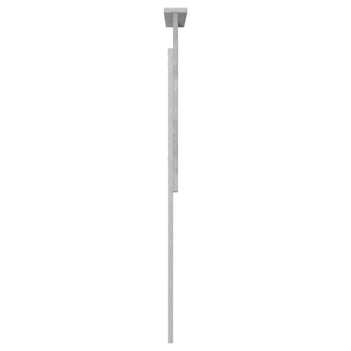 Tăblie cap cu headboard Gri din beton 80 cm Lemn compozit - WALTI WALTI
