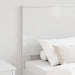 Tăblie cap cu headboard Alb Lucios 80 cm Lemn compozit - WALTI WALTI