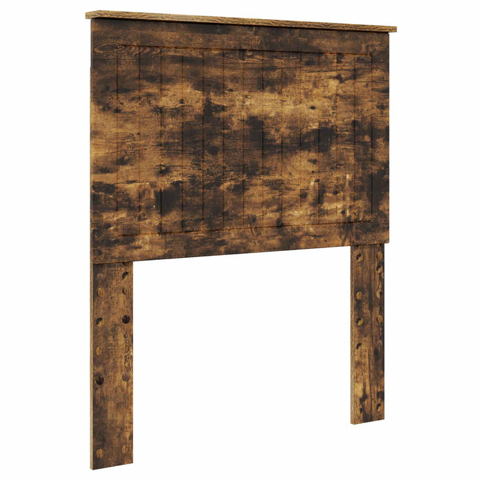Tăblie cap cu headboard Stejar fumuriu 80 cm Lemn compozit - WALTI WALTI