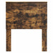 Tăblie cap cu headboard Stejar fumuriu 80 cm Lemn compozit - WALTI WALTI