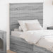 Tăblie cap cu headboard Gri Sonoma 80 cm Lemn compozit - WALTI WALTI