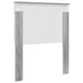 Tăblie cap cu headboard Gri Sonoma 80 cm Lemn compozit - WALTI WALTI