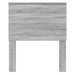 Tăblie cap cu headboard Gri Sonoma 80 cm Lemn compozit - WALTI WALTI