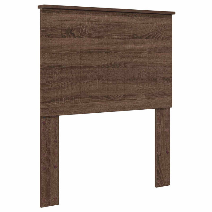 Tăblie cap cu headboard Stejar închis 80 cm Lemn compozit - WALTI WALTI