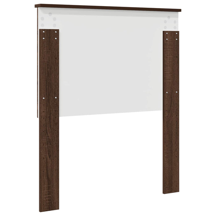 Tăblie cap cu headboard Stejar închis 80 cm Lemn compozit - WALTI WALTI