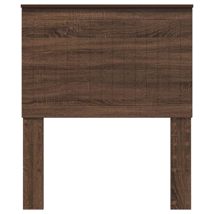 Tăblie cap cu headboard Stejar închis 80 cm Lemn compozit - WALTI WALTI