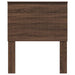 Tăblie cap cu headboard Stejar închis 80 cm Lemn compozit - WALTI WALTI