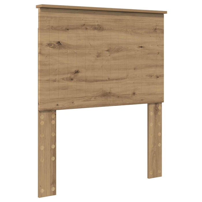 Tăblie cap cu headboard Stejar Artizanal 80 cm Lemn compozit - WALTI WALTI