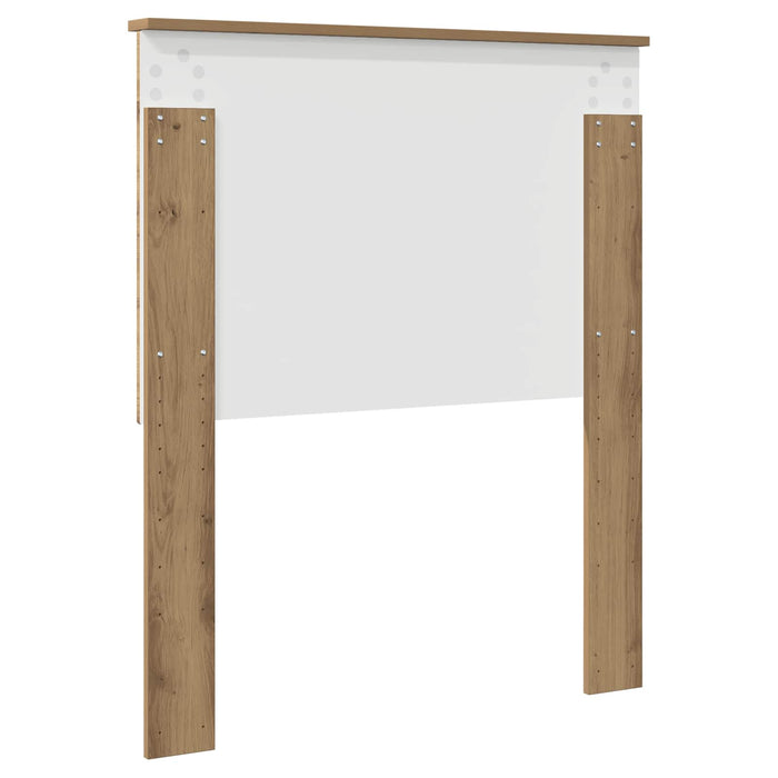 Tăblie cap cu headboard Stejar Artizanal 80 cm Lemn compozit - WALTI WALTI