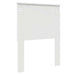 Tăblie cap cu headboard Alb 75 cm Lemn compozit - WALTI WALTI