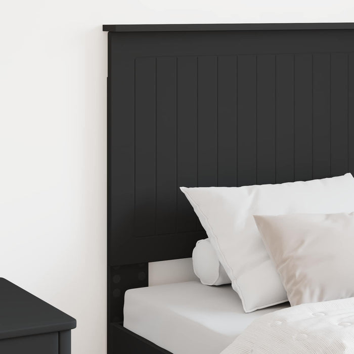 Tăblie cap cu headboard Stejar Negru 75 cm Lemn compozit - WALTI WALTI