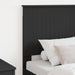 Tăblie cap cu headboard Stejar Negru 75 cm Lemn compozit - WALTI WALTI