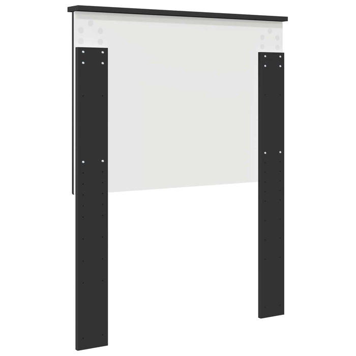 Tăblie cap cu headboard Stejar Negru 75 cm Lemn compozit - WALTI WALTI