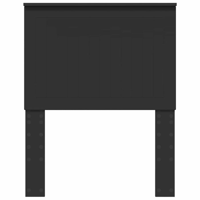 Tăblie cap cu headboard Stejar Negru 75 cm Lemn compozit - WALTI WALTI