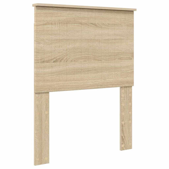 Tăblie cap cu headboard Stejar Sonoma 75 cm Lemn compozit - WALTI WALTI