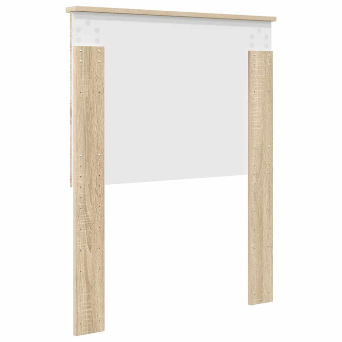 Tăblie cap cu headboard Stejar Sonoma 75 cm Lemn compozit - WALTI WALTI