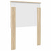 Tăblie cap cu headboard Stejar Sonoma 75 cm Lemn compozit - WALTI WALTI