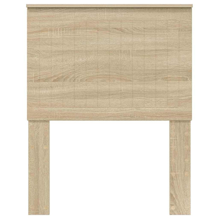Tăblie cap cu headboard Stejar Sonoma 75 cm Lemn compozit - WALTI WALTI