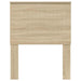 Tăblie cap cu headboard Stejar Sonoma 75 cm Lemn compozit - WALTI WALTI