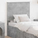 Tăblie cap cu headboard Gri din beton 75 cm Lemn compozit - WALTI WALTI