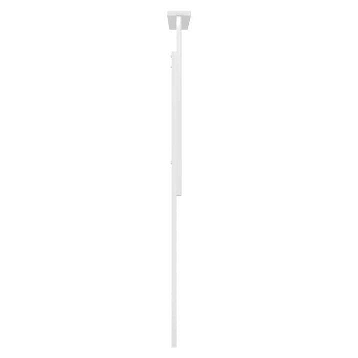 Tăblie cap cu headboard Alb Lucios 75 cm Lemn compozit - WALTI WALTI