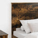 Tăblie cap cu headboard Stejar fumuriu 75 cm Lemn compozit - WALTI WALTI