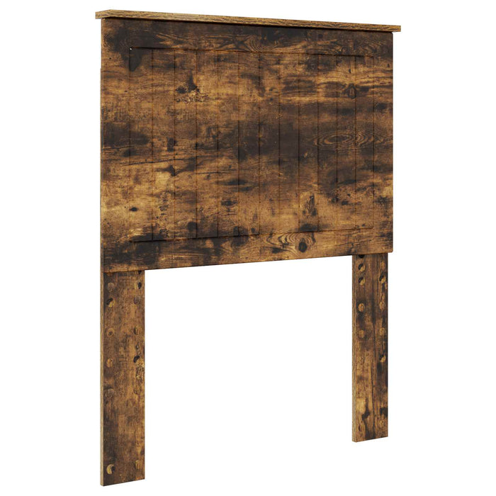Tăblie cap cu headboard Stejar fumuriu 75 cm Lemn compozit - WALTI WALTI