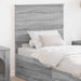 Tăblie cap cu headboard Gri Sonoma 75 cm Lemn compozit - WALTI WALTI