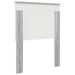 Tăblie cap cu headboard Gri Sonoma 75 cm Lemn compozit - WALTI WALTI