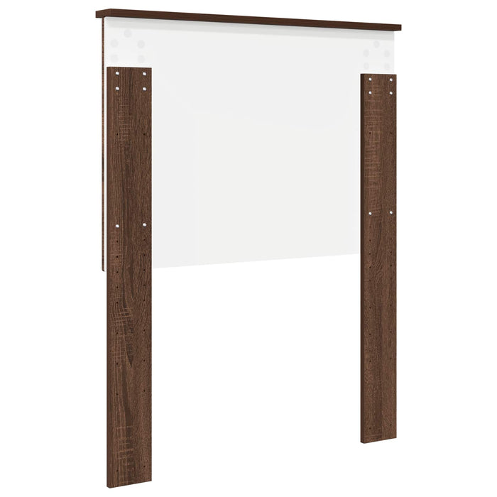 Tăblie cap cu headboard Stejar închis 75 cm Lemn compozit - WALTI WALTI