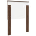 Tăblie cap cu headboard Stejar închis 75 cm Lemn compozit - WALTI WALTI