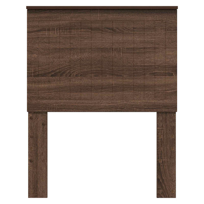 Tăblie cap cu headboard Stejar închis 75 cm Lemn compozit - WALTI WALTI