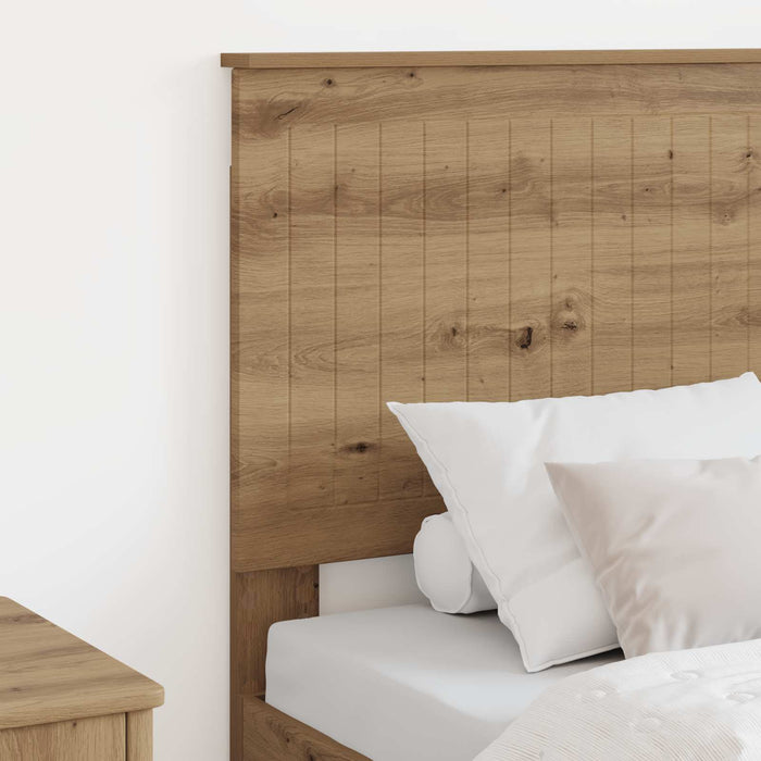 Tăblie cap cu headboard Stejar Artizanal 75 cm Lemn compozit - WALTI WALTI