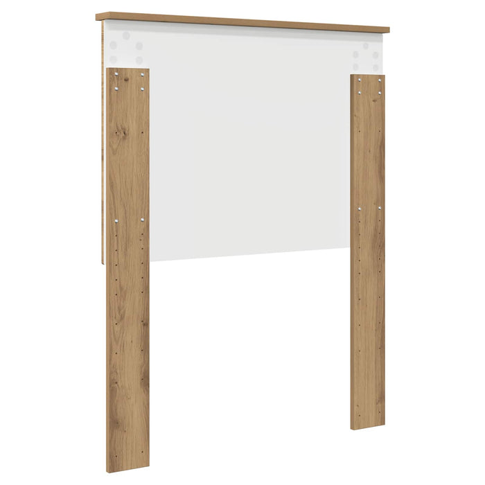 Tăblie cap cu headboard Stejar Artizanal 75 cm Lemn compozit - WALTI WALTI
