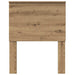 Tăblie cap cu headboard Stejar Artizanal 75 cm Lemn compozit - WALTI WALTI