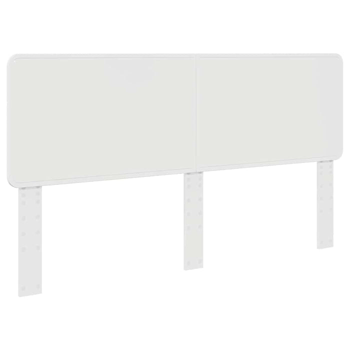 Tăblie cap cu headboard Alb 200 cm Lemn compozit - WALTI WALTI