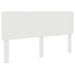 Tăblie cap cu headboard Alb 200 cm Lemn compozit - WALTI WALTI