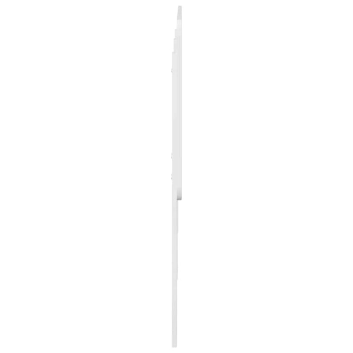 Tăblie cap cu headboard Alb 200 cm Lemn compozit - WALTI WALTI