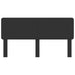 Tăblie cap cu headboard Stejar Negru 200 cm Lemn compozit - WALTI WALTI