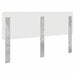 Tăblie cap cu headboard Gri din beton 200 cm Lemn compozit - WALTI WALTI
